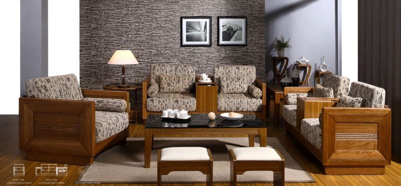 经典华贵的实木欧式沙发（图册）-古林家居